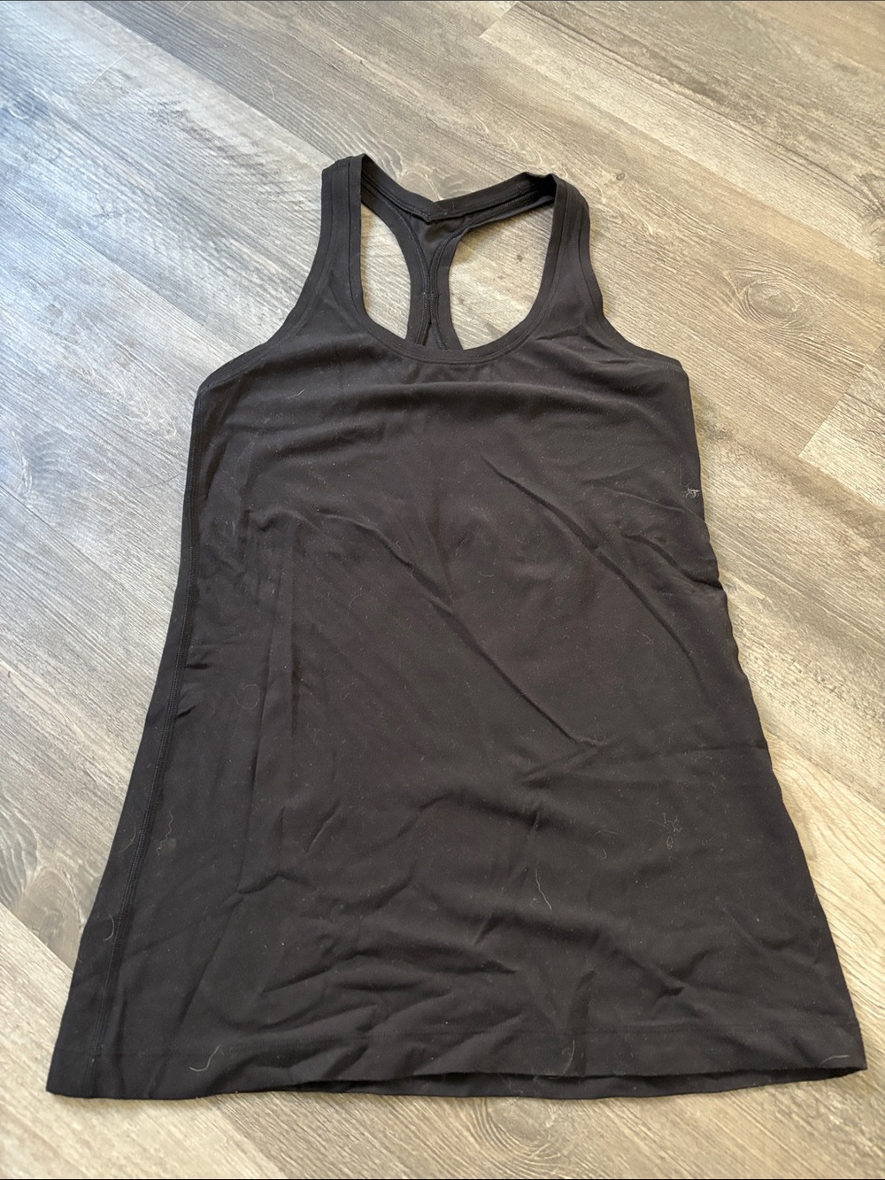 lululemon athletica Black Racerback Tank